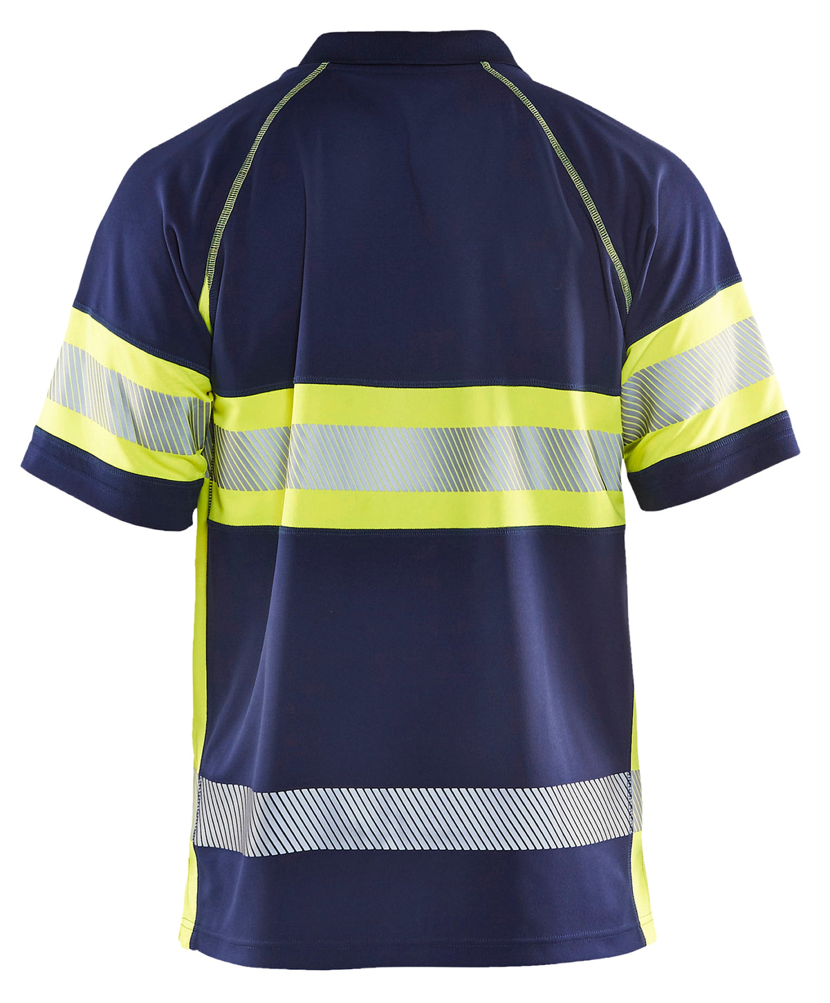 Blåkläder 3338 Warnschutz Polo-Shirt – marine/gelb