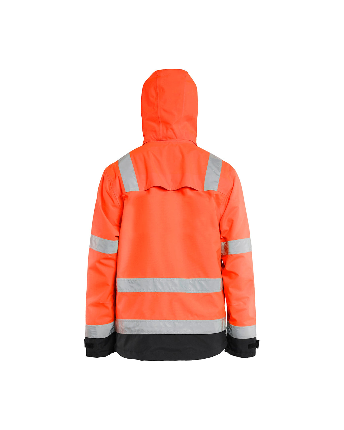 Blåkläder 4837 Warnschutz Regenjacke – rot/schwarz