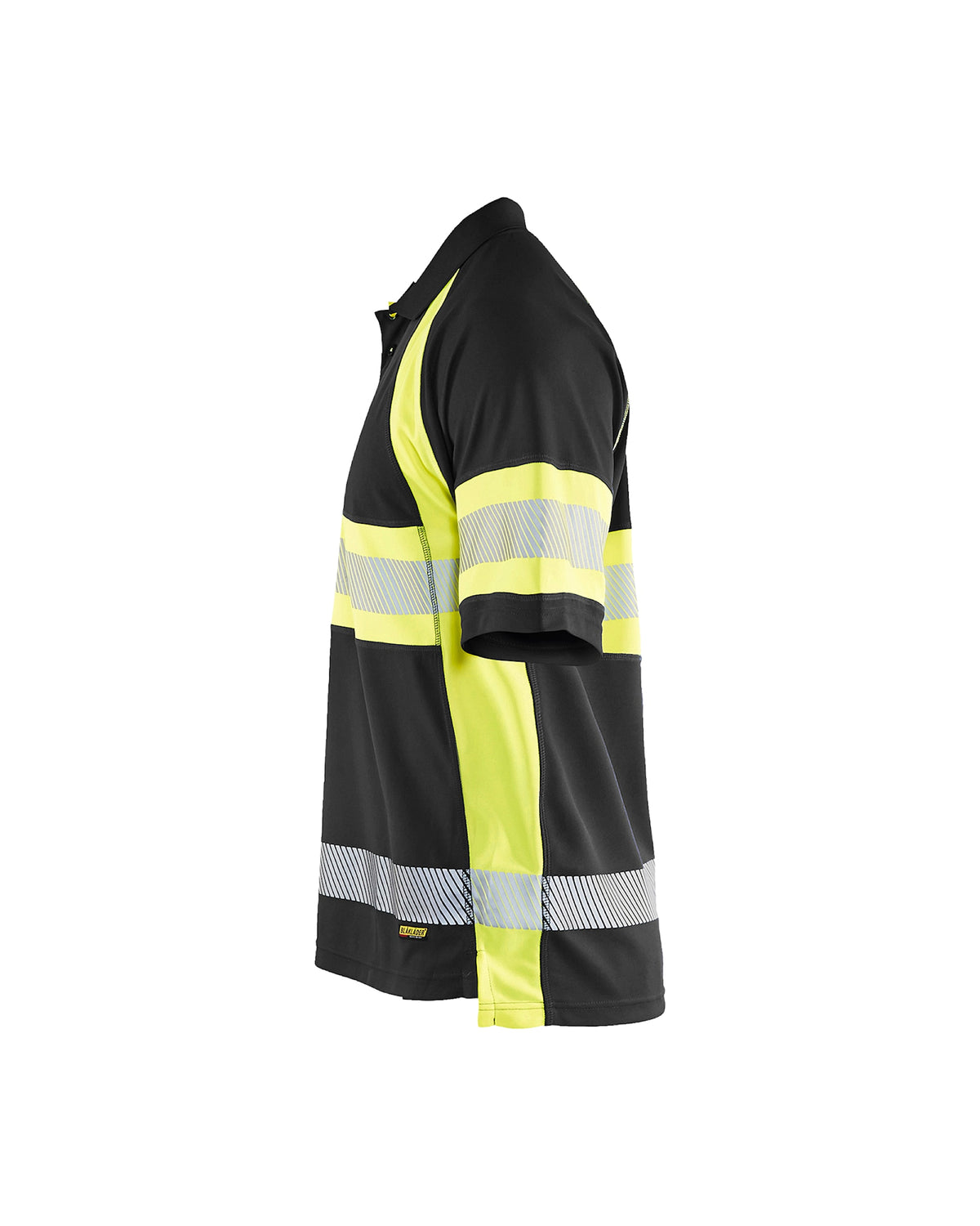 Blåkläder 3338 Warnschutz Polo-Shirt – schwarz/gelb