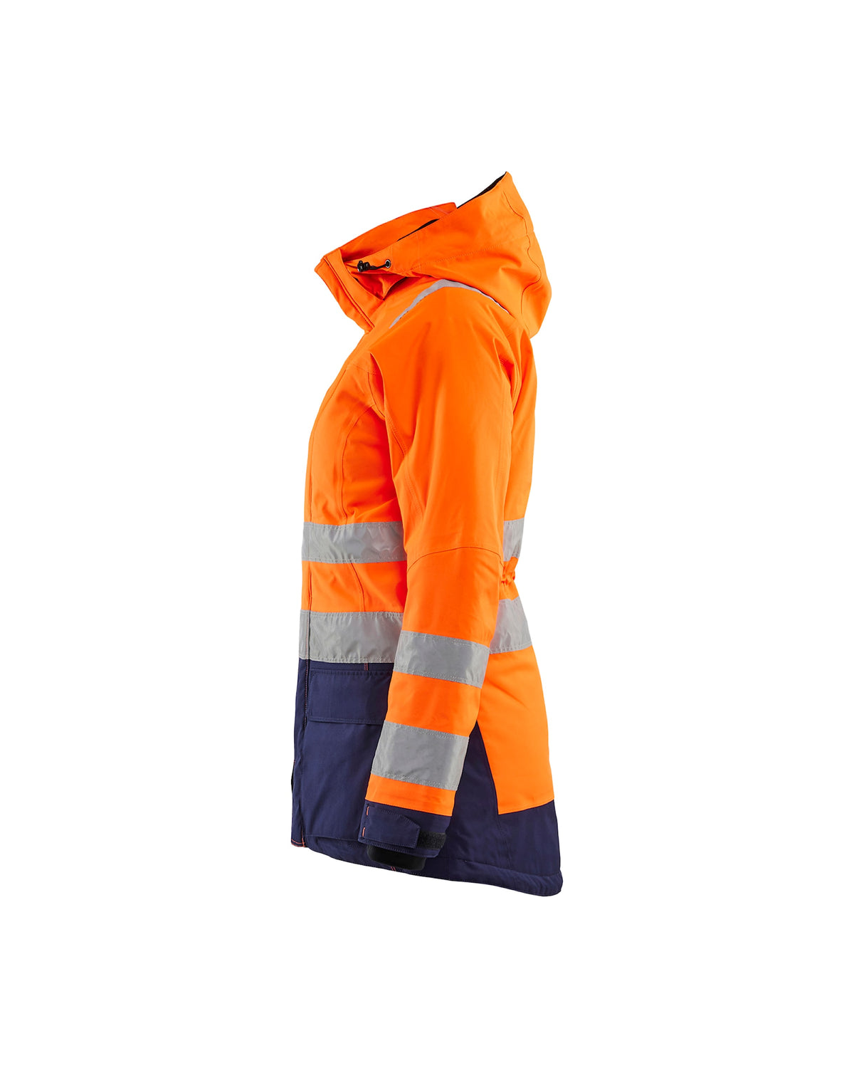 Blåkläder Damen 4472 Warnschutz Winterparka – orange/marine