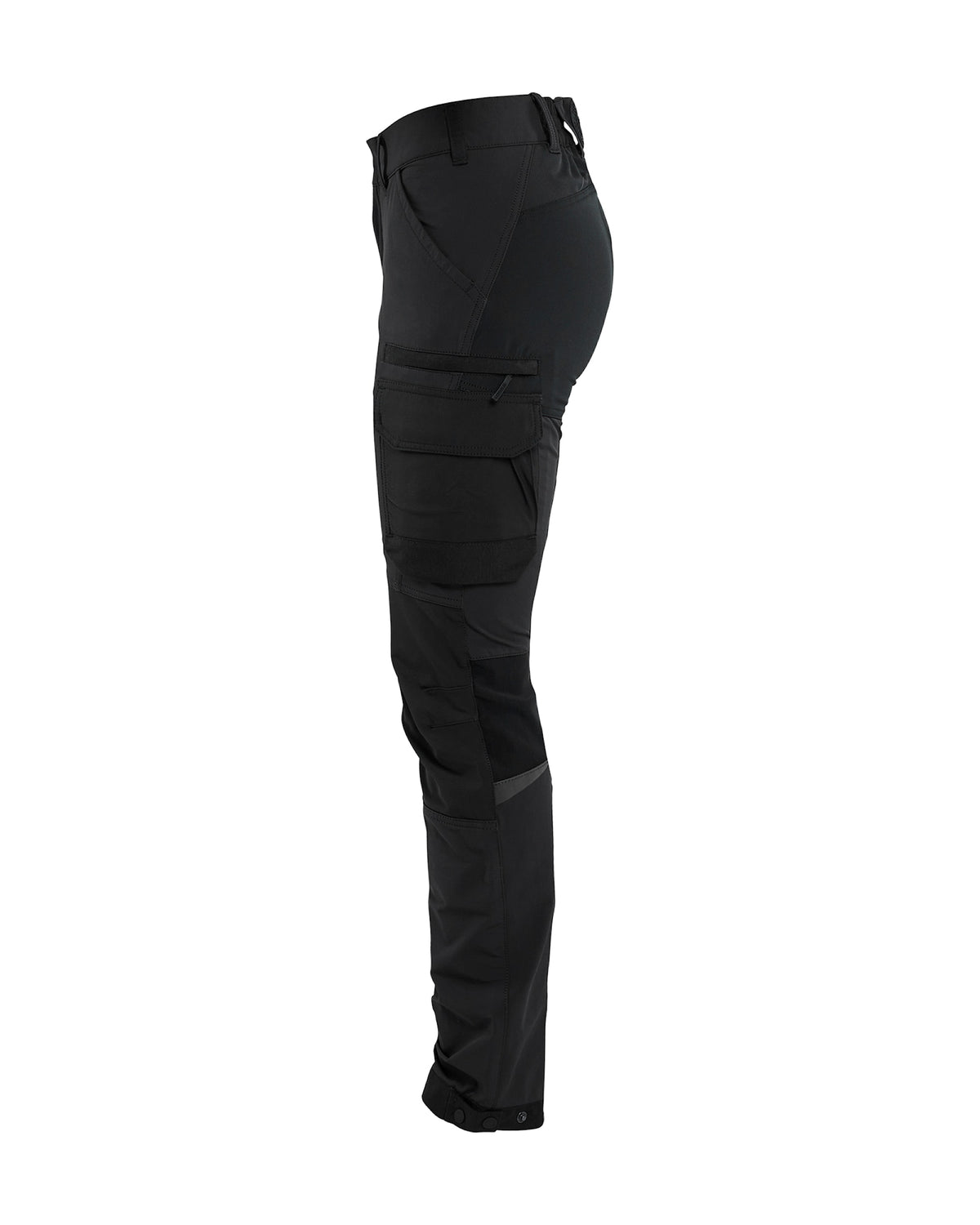 Blåkläder Damen 7122 Stretch Servicehose – schwarz/dunkelgrau