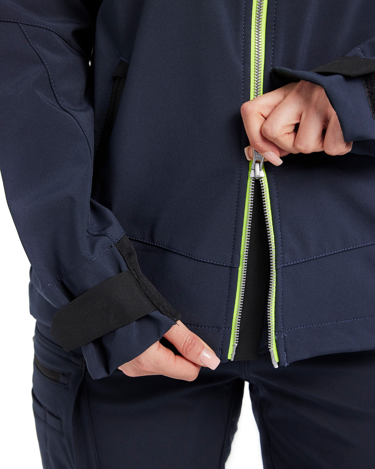 Blåkläder Damen 4719 Softshelljacke – dunkelmarine/gelb