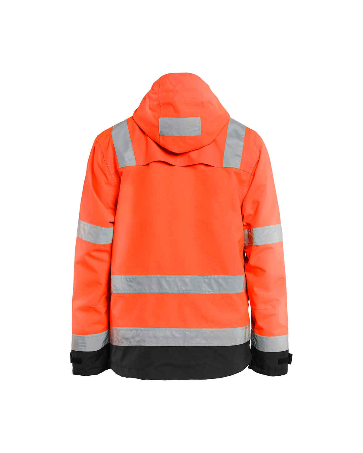 Blåkläder 4837 Warnschutz Regenjacke – rot/schwarz