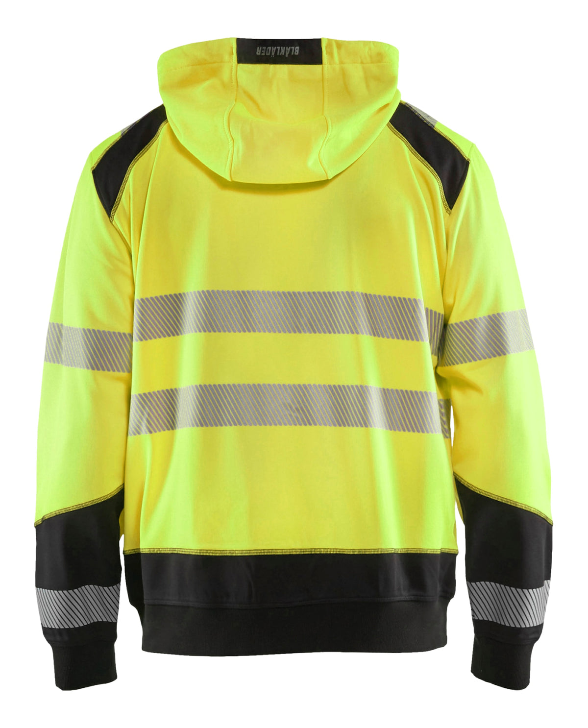 Blåkläder 3546 Warnschutz Kapuzen-Sweatshirt – gelb/schwarz