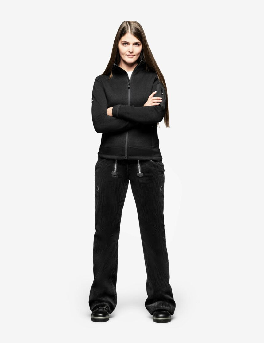 Damen Strick-Fleece-Jacke "MARIEKE" - FHB®