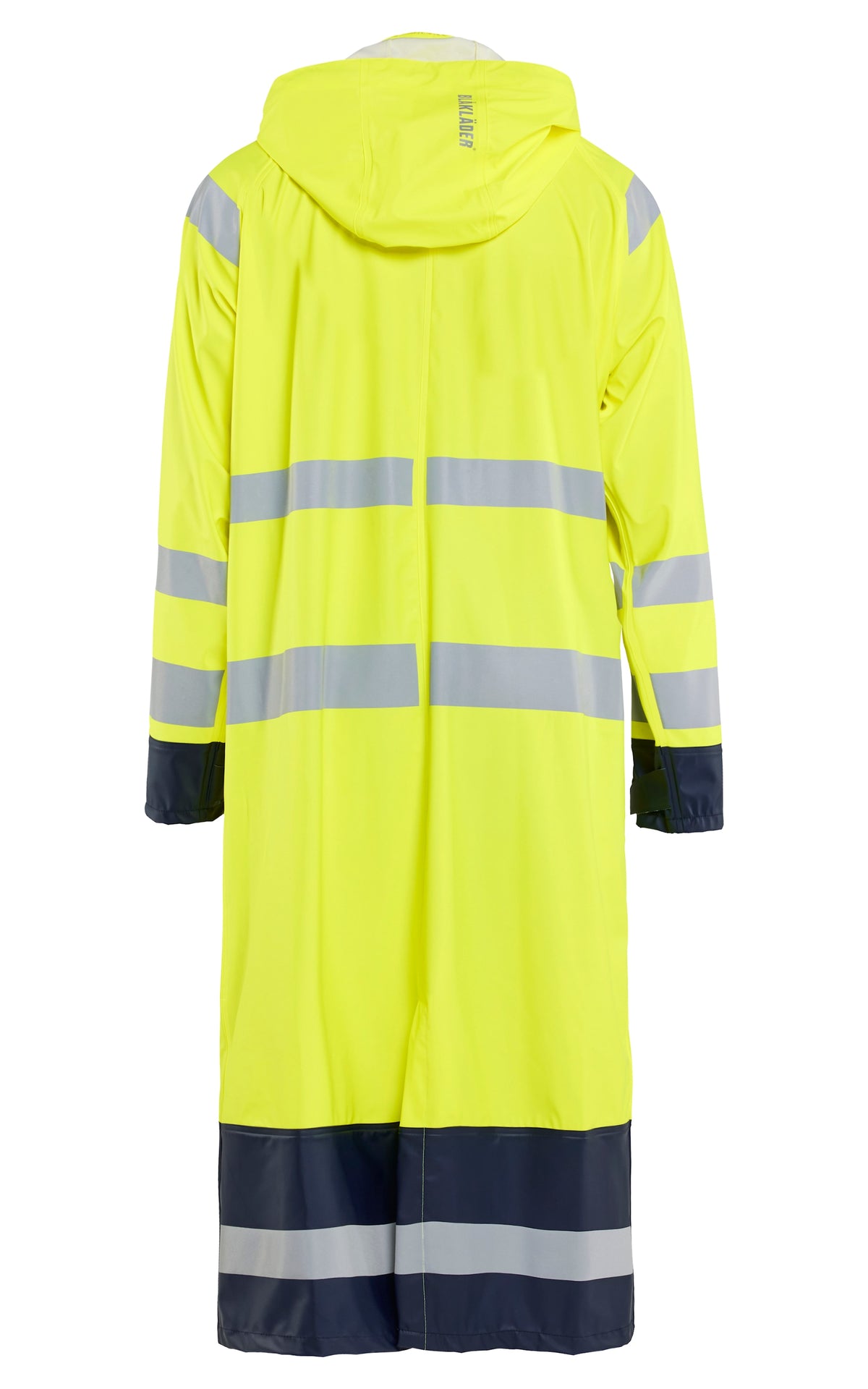 Blåkläder 4325 Warnschutz Regenmantel Level 1 – gelb/marine