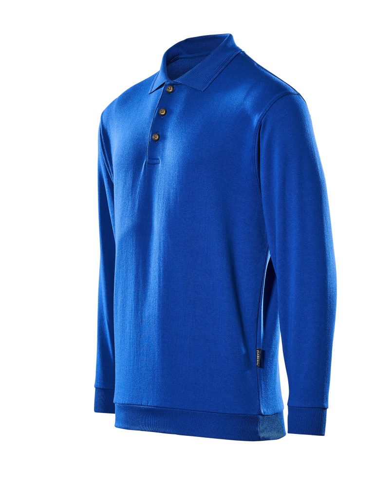 Mascot Trinidad Crossover Polo-Sweatshirt – kornblau