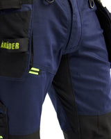 Blåkläder Striker Handwerkerhose – dunkelmarine/gelb
