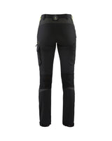 Blåkläder Damen 7122 Stretch Servicehose – schwarz/gelb