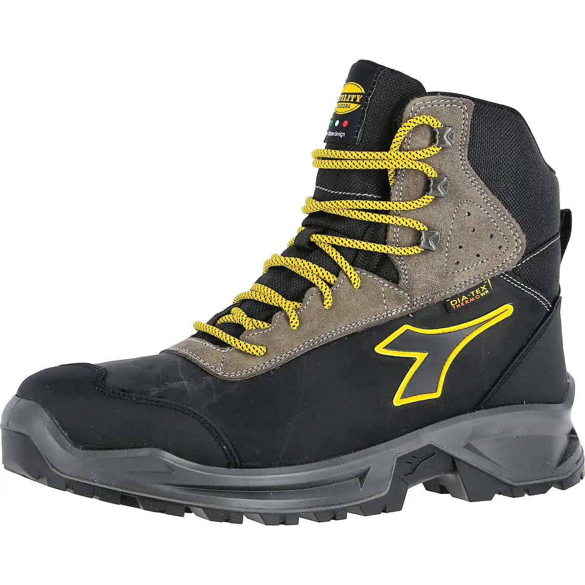 Diadora Sport Diatex High S7S Winter Stiefel schwarz – schwarz
