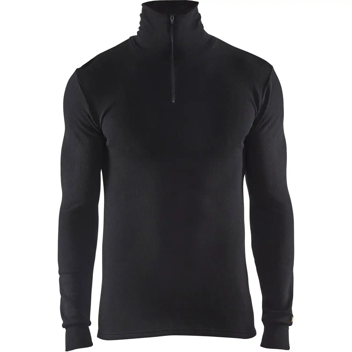 Blåkläder langarm mit Merino 4891 Warm Unterhemd schwarz – schwarz