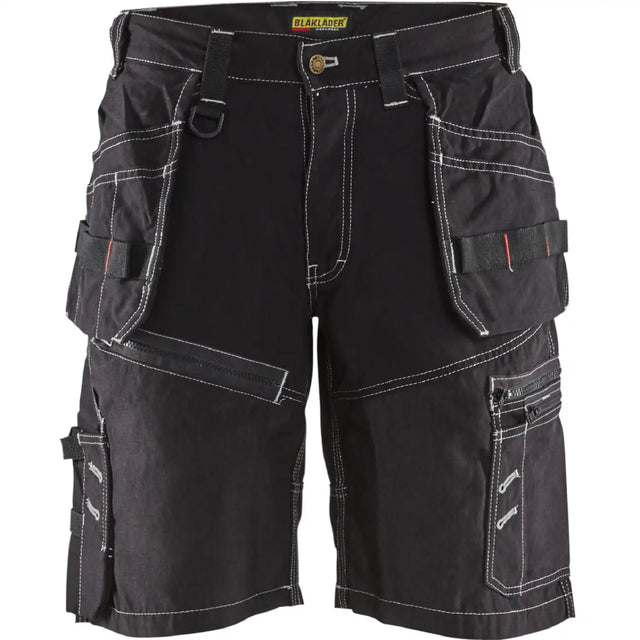 Blåkläder X1500 Handwerker-Shorts schwarz – schwarz
