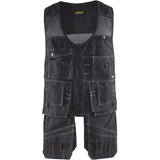 Blåkläder 3100 Montageweste mit Mesh schwarz – schwarz