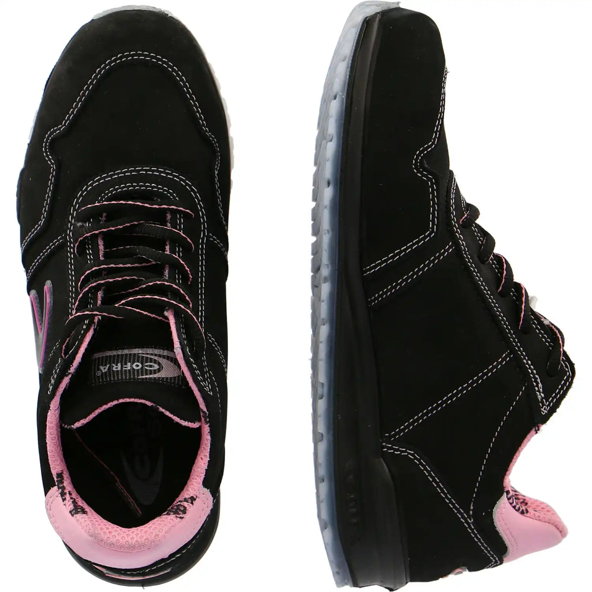 Cofra Damen Alice S3 Sicherheitshalbschuhe schwarz – schwarz