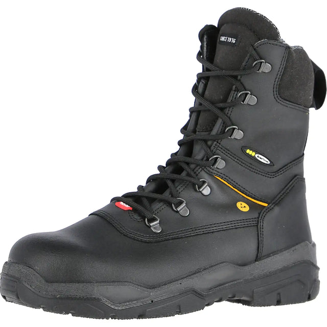 Jalas 1872 Offroad O2 Winter-Berufsstiefel schwarz – schwarz