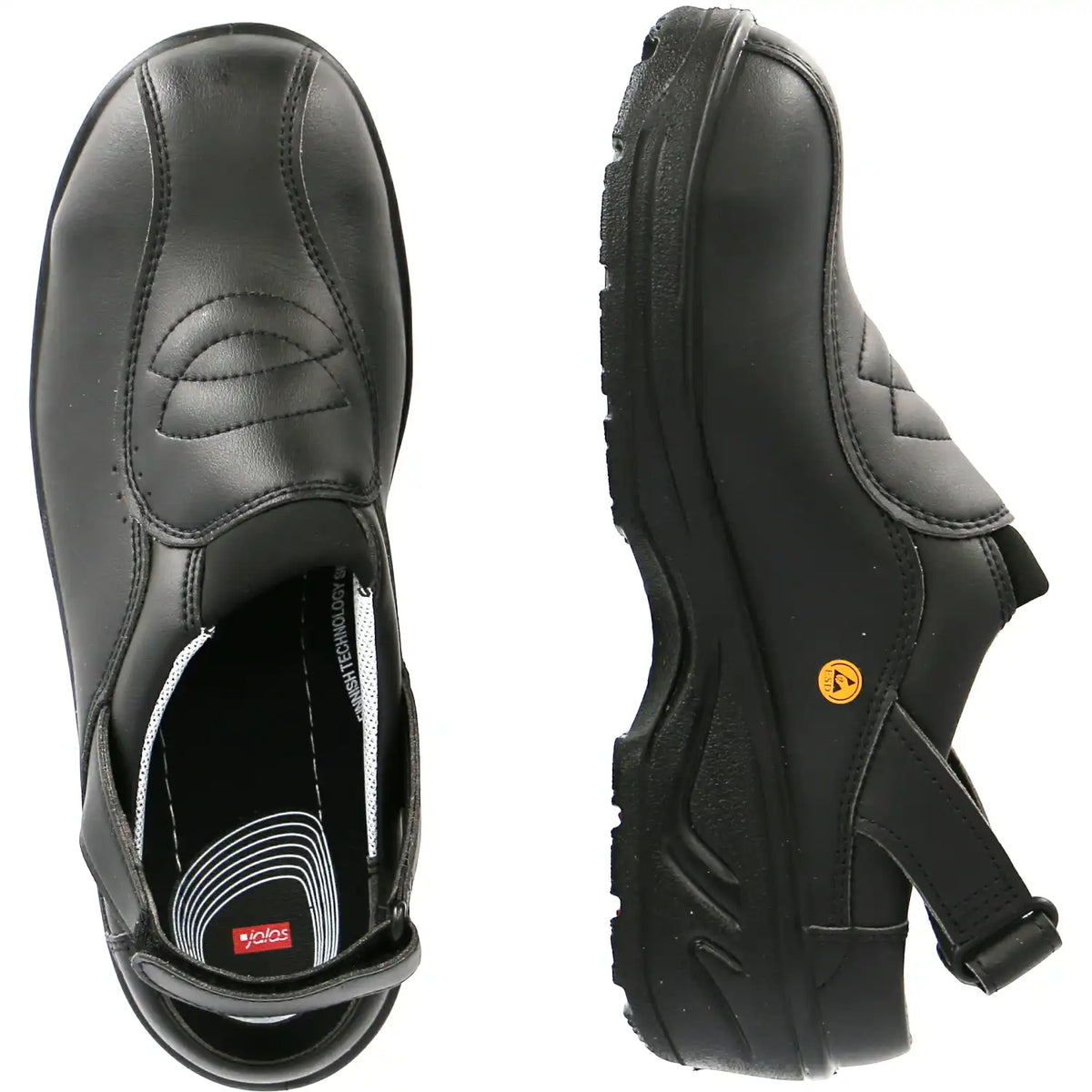 Jalas 2900 Jack SB Sicherheitsclogs schwarz – schwarz
