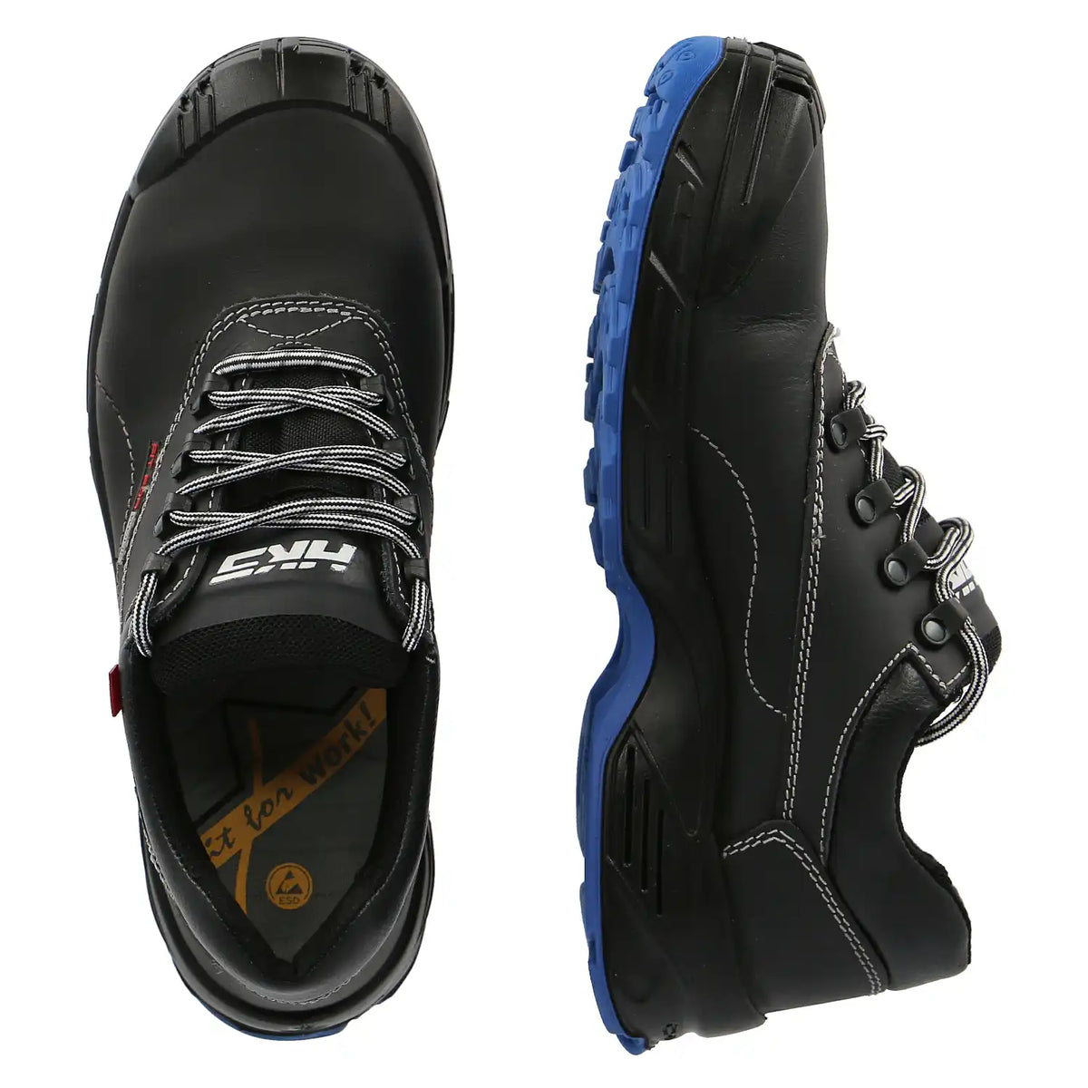 HKS Rock Ortp SRC S3 Sicherheitshalbschuhe schwarz – schwarz