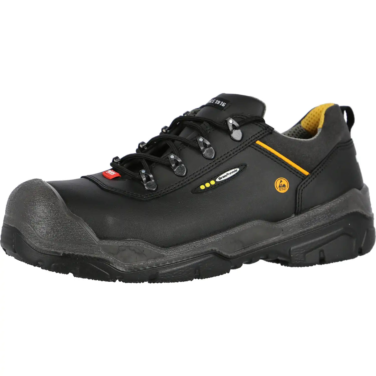 Jalas 1538 Terra S3 Sicherheitshalbschuh schwarz – schwarz