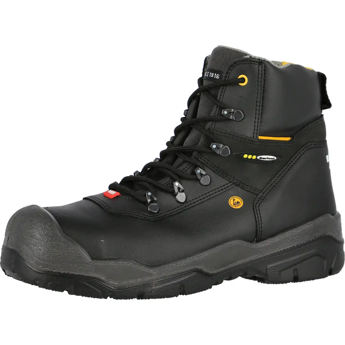 Jalas 1828 Jupiter S3 Sicherheitshochschuh schwarz – schwarz