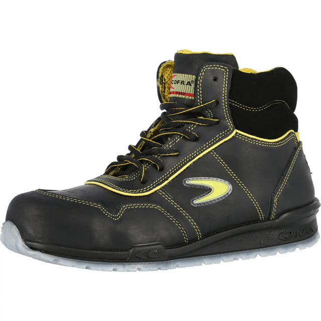 Cofra Eagan Running S3 Sicherheitshochschuhe schwarz – schwarz
