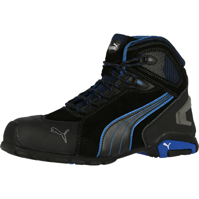 Sicherheitshochschuhe S3 RIO BLACK MID METRO PUMA® - workXperts