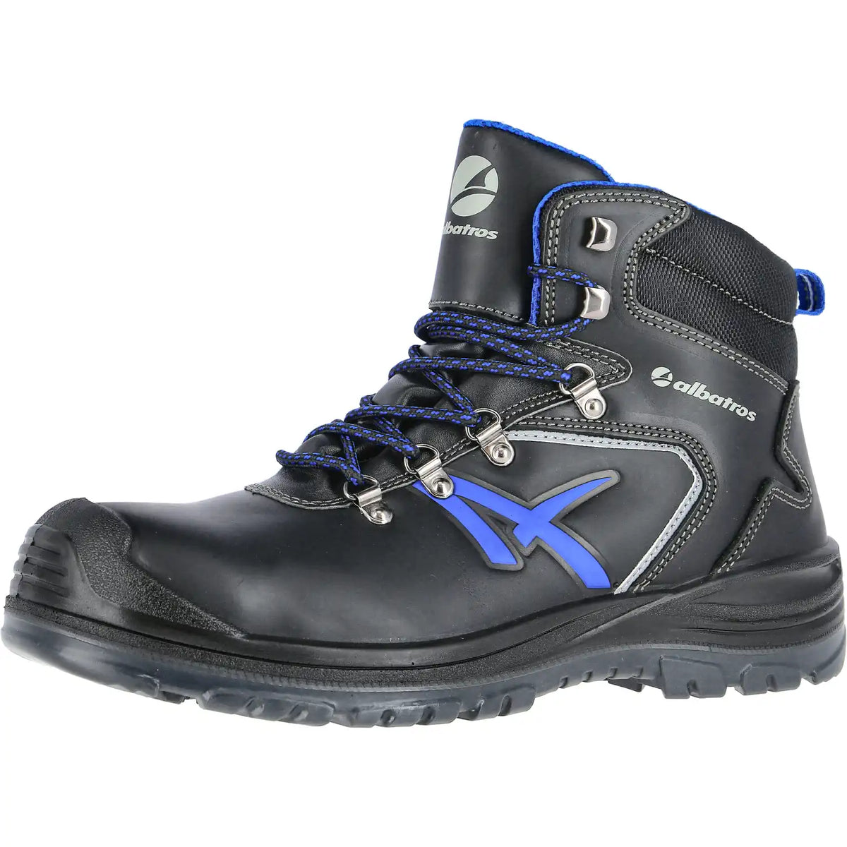 Albatros Unit MID S3 Sicherheitshochschuhe SRC schwarz – schwarz