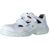 Elten Easy Low ESD S1 Sicherheitssandale weiß – weiß