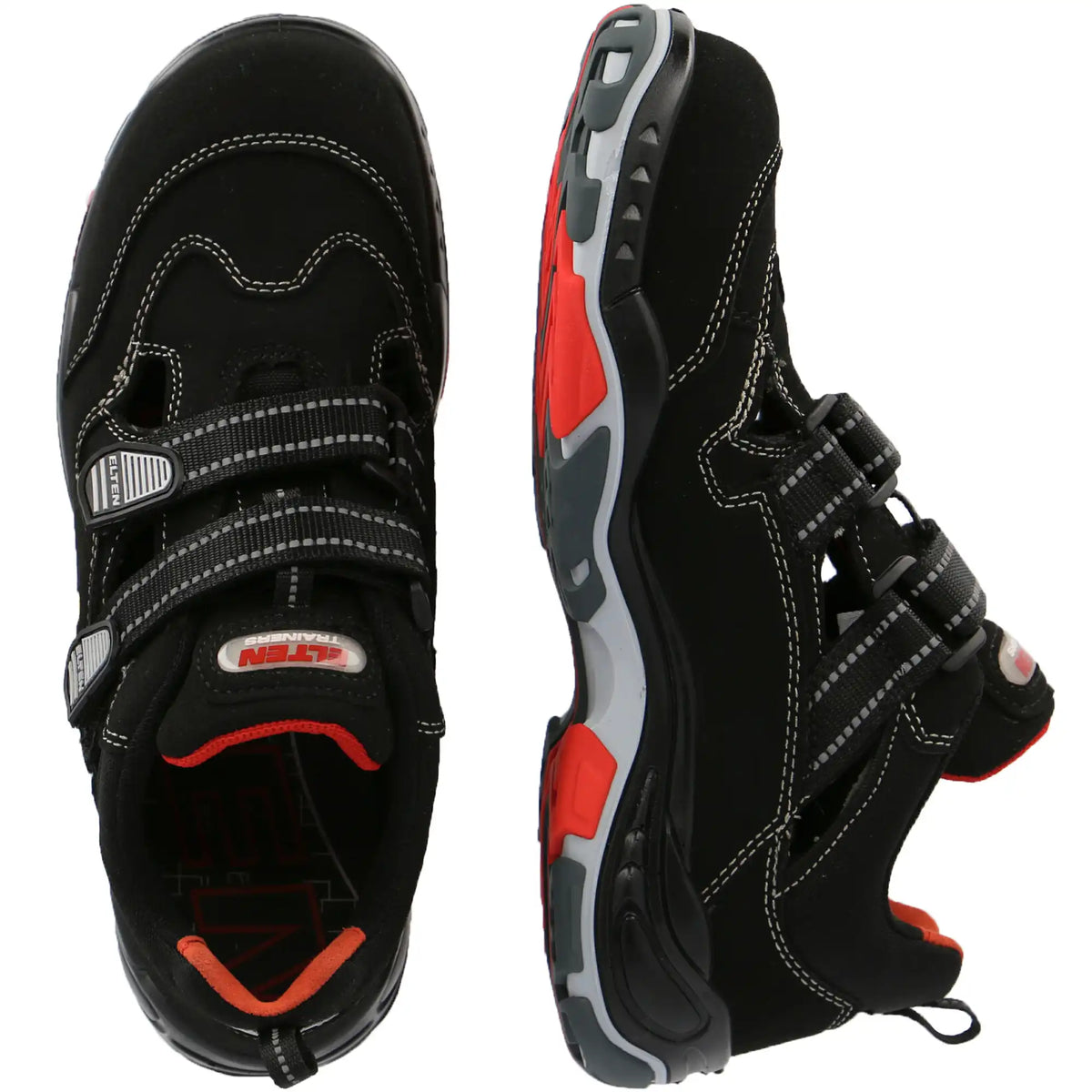 Elten Scott ESD Trainers S1P Sicherheitssandale schwarz – schwarz