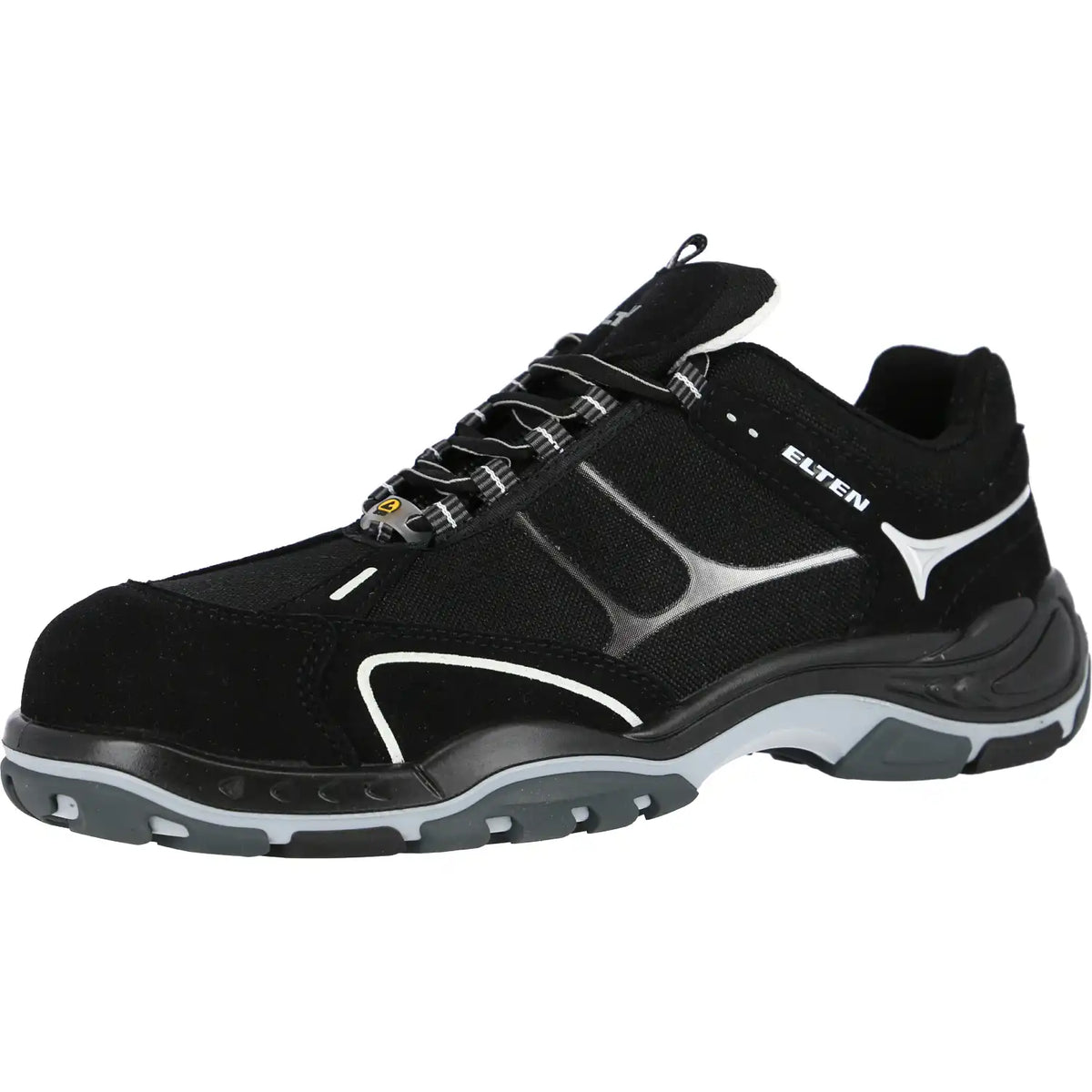 Elten Motion Low ESD S2 Sicherheitshalbschuh schwarz – schwarz