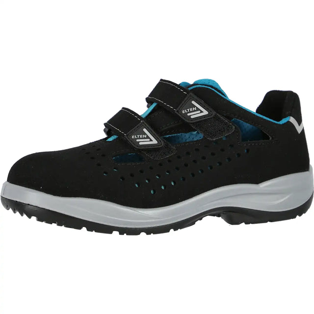 Elten Damen Impulse Aqua S1P Sicherheitssandale schwarz – schwarz