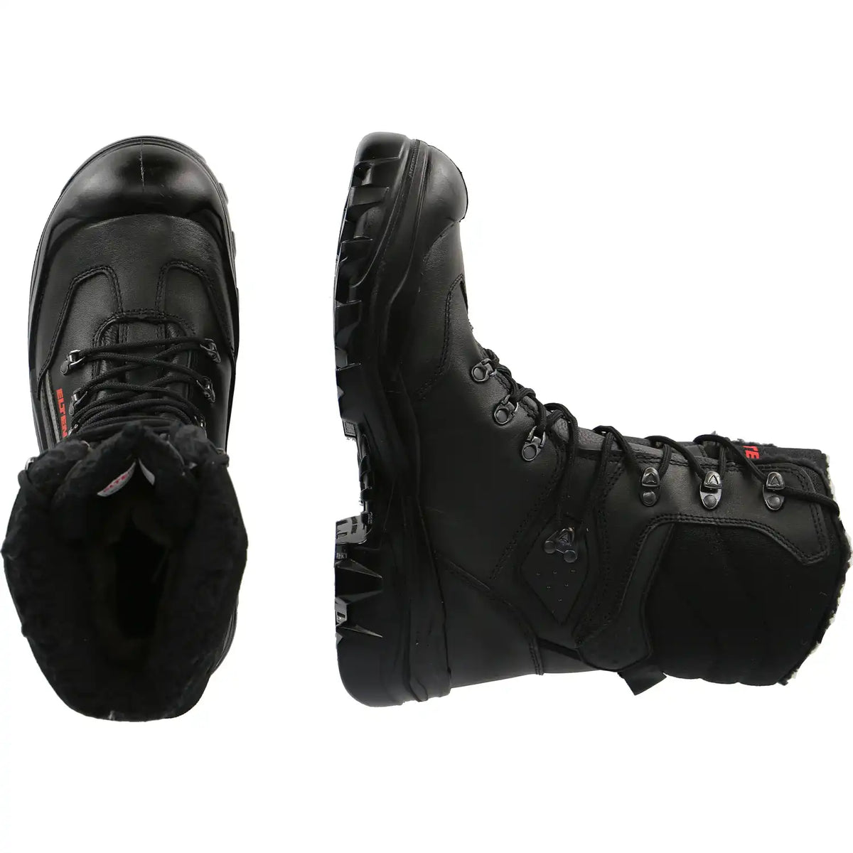 Elten Eric CI Lammfell S3 Sicherheitsstiefel schwarz – schwarz