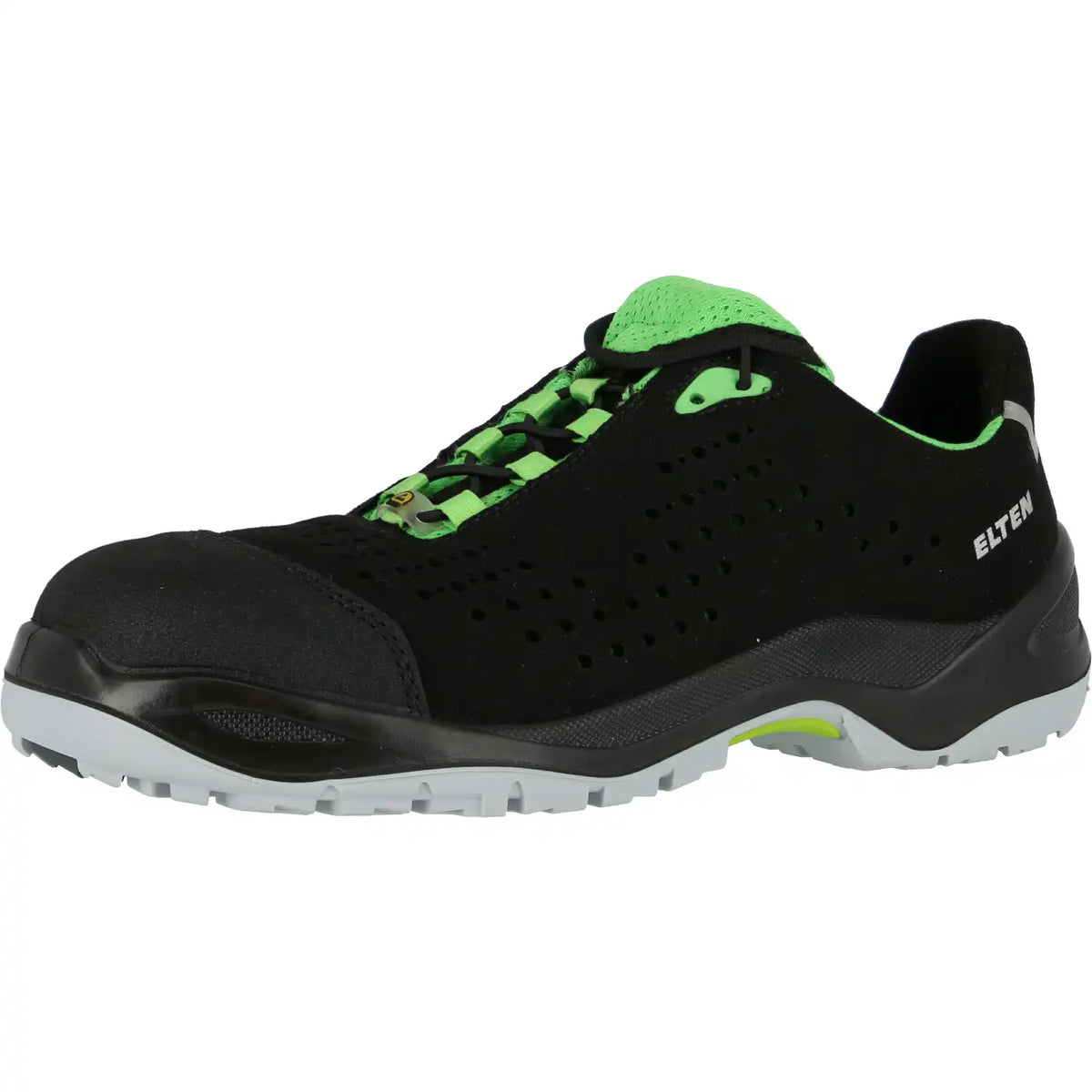 Elten Impulse Low ESD S1P Sicherheitshalbschuh schwarz – schwarz