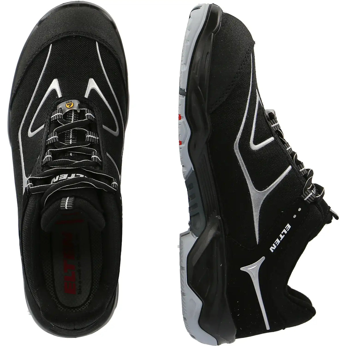 Elten Horizon Low ESD S3 Sicherheitshalbschuh schwarz – schwarz