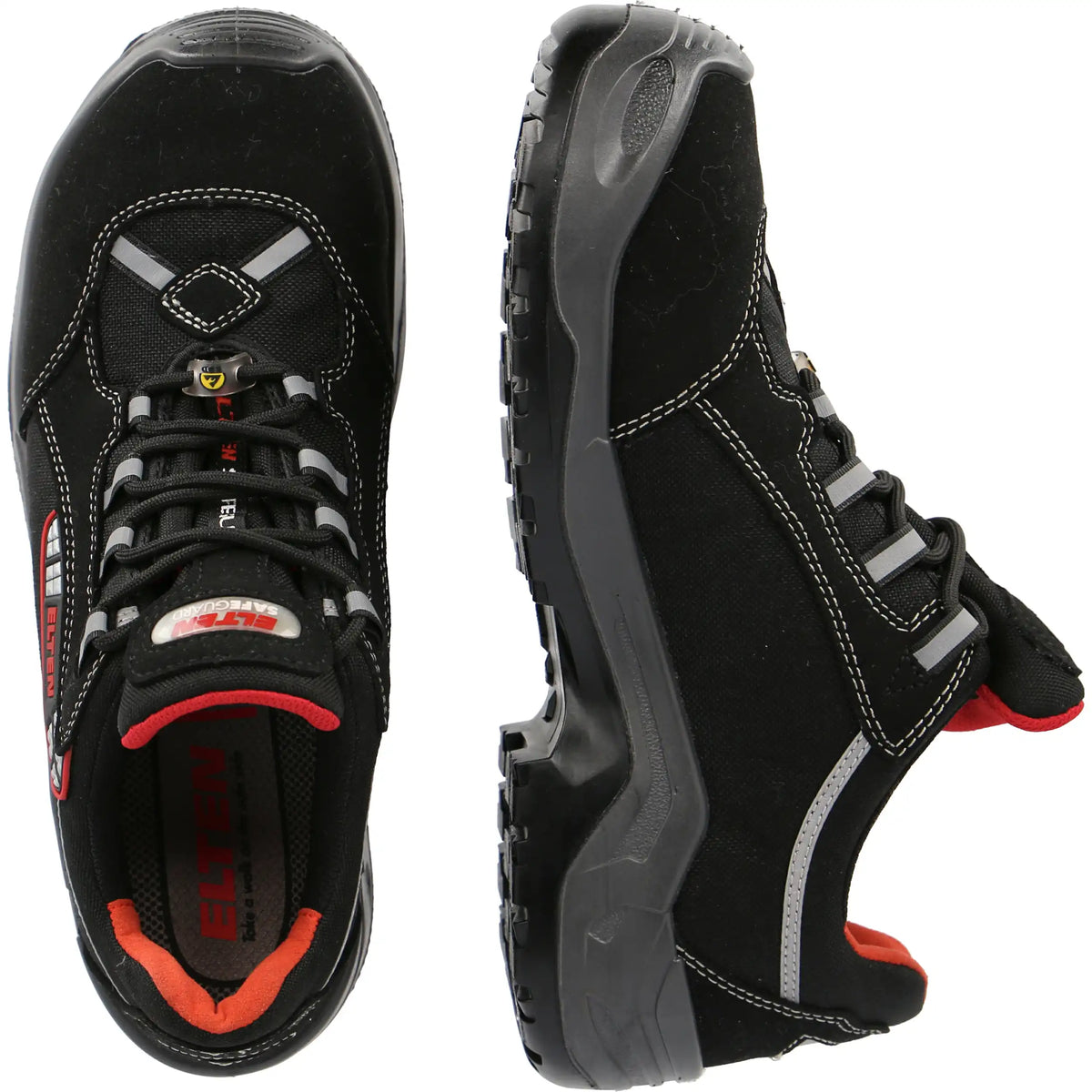 Elten Senex AL ESD S3 Sicherheitshalbschuh schwarz – schwarz
