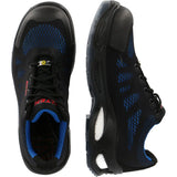 Elten Logan LOW ESD S1 Sicherheitshalbschuh blau – schwarz