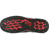 Nitras PRO Step I S1P Sicherheitshalbschuhe rot – rot