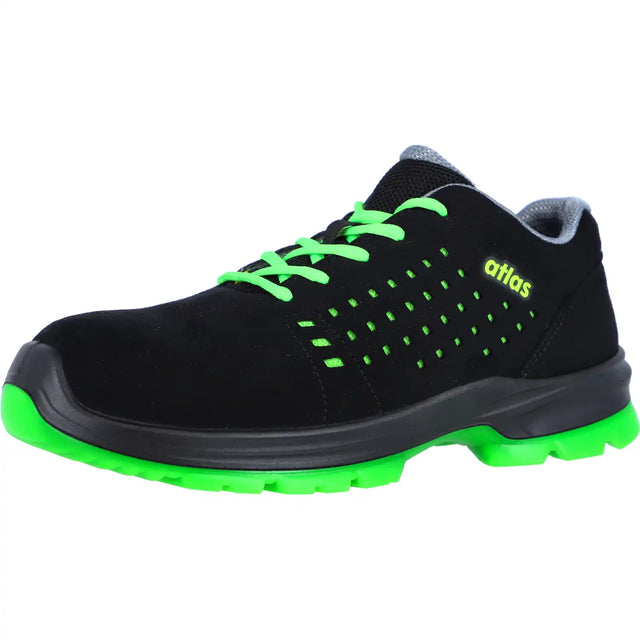 Atlas SL 20 S1 Sicherheitshalbschuhe grün 29312 – schwarz