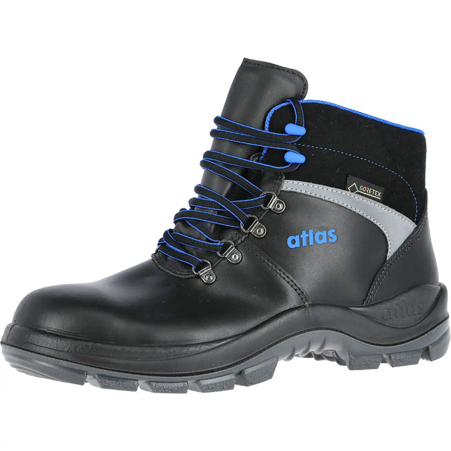 Atlas GTX 780 GORE-TEX S2 Sicherheitshochschuhe schwarz – schwarz