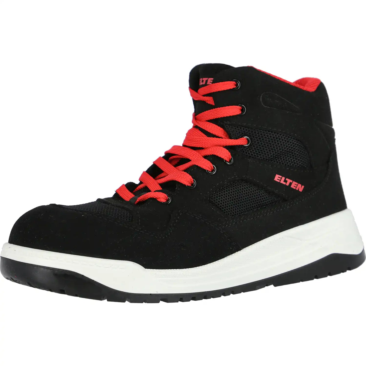 Elten Lakers MID S1P Sicherheitshochschuhe schwarz – schwarz
