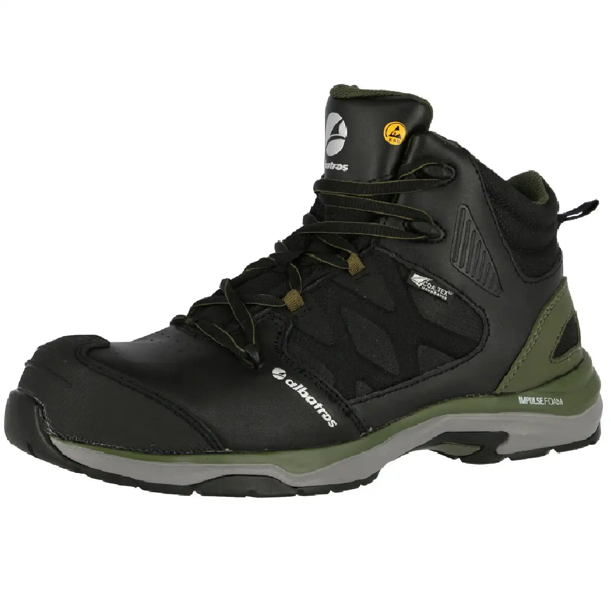 Albatros Ultratrail OLV S3 Sicherheitshochschuhe schwarz – schwarz