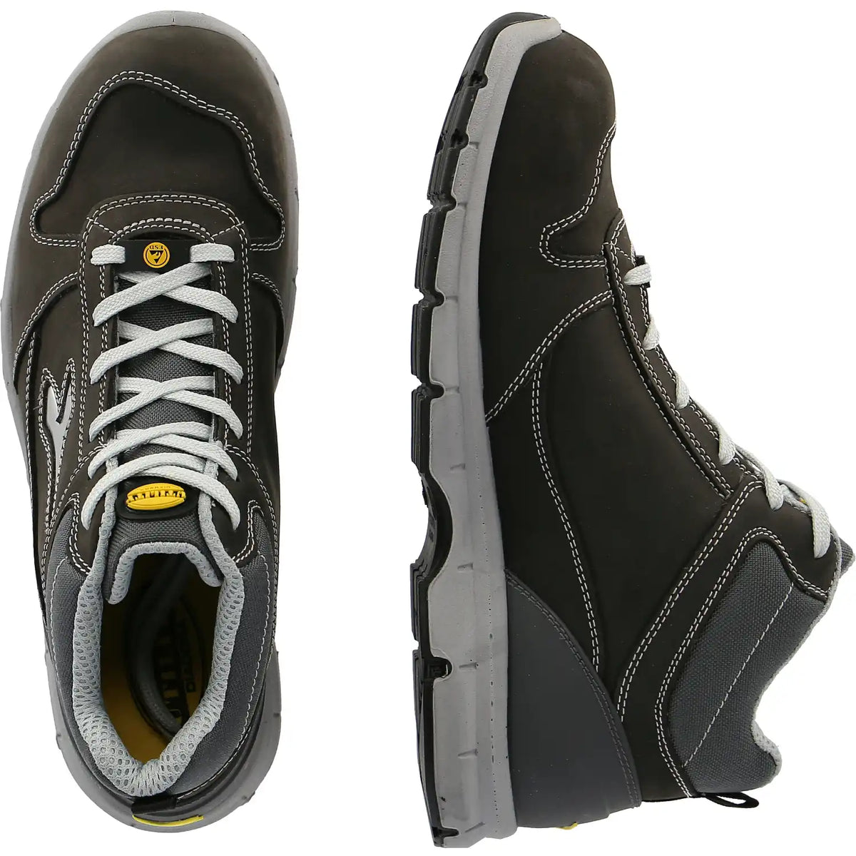Diadora RUN MID SRC ESD S3 Hochschuh grau – grau