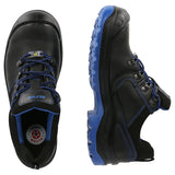 Elten Damen Lena BLACK-BLUE LOW S3 Sicher-Halbschuh schwarz – schwarz