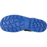Elten Damen Lena BLACK-BLUE LOW S3 Sicher-Halbschuh schwarz – schwarz