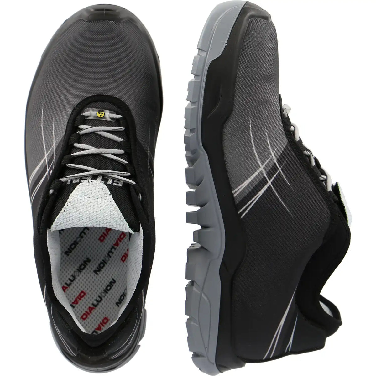 Elten Dialution LOW S3 Sicherheitshalbschuh schwarz – schwarz