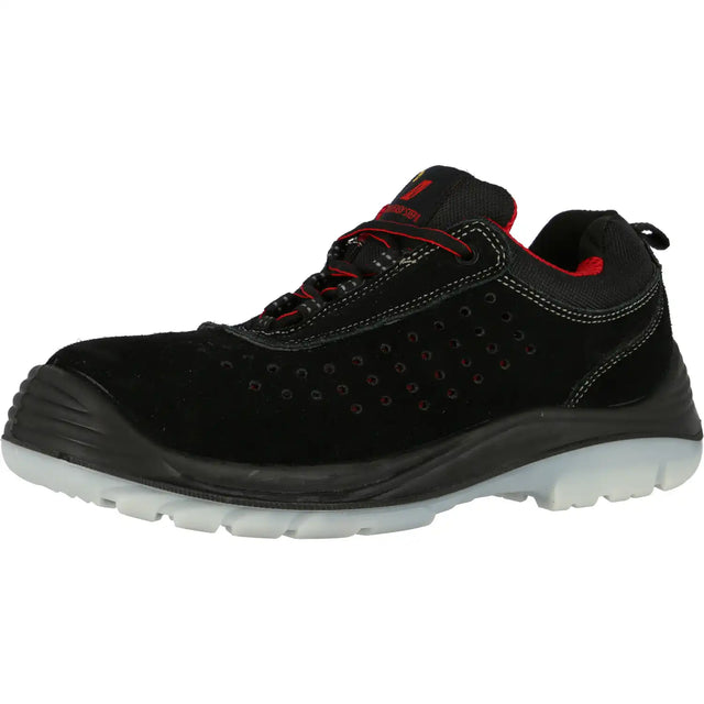 Nitras Easy Step II S1P Sicherheitshalbschuh schwarz – schwarz