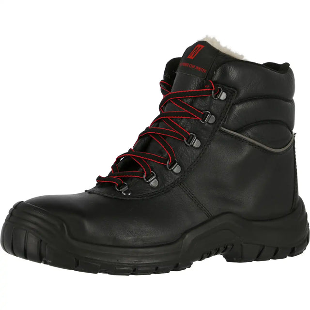 Nitras Power Step Winter S3 Sicherheitsstiefel schwarz – schwarz