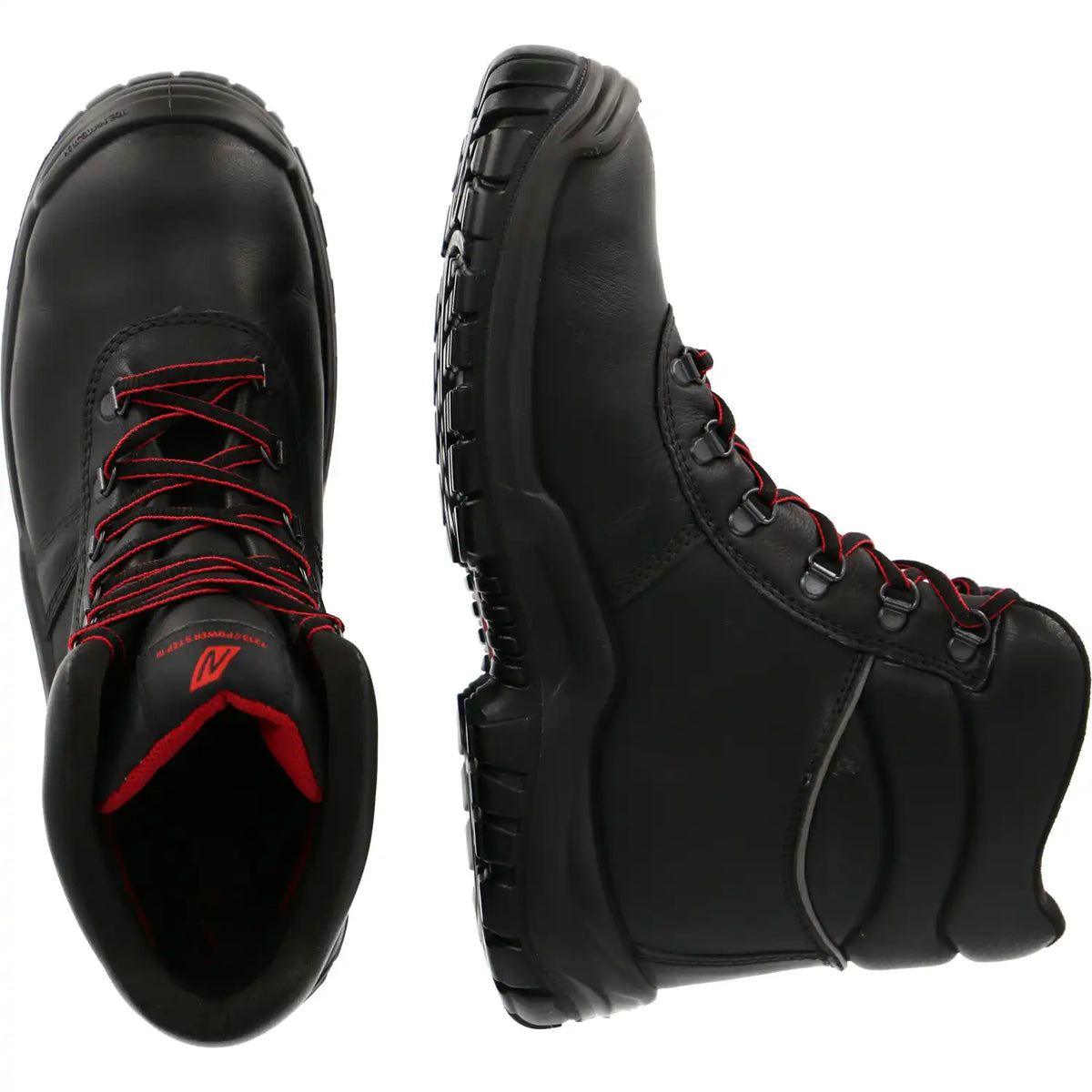 Nitras Power Step III S3 Sicherheitsstiefel schwarz – schwarz