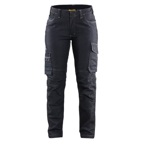 Blåkläder Damen 7140 Jeans Stretch Bundhose blau – blau