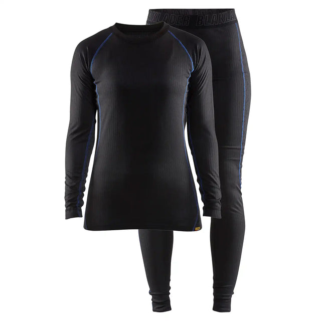 Blåkläder Damen 7202 Unterwäsche Set Light schwarz – schwarz