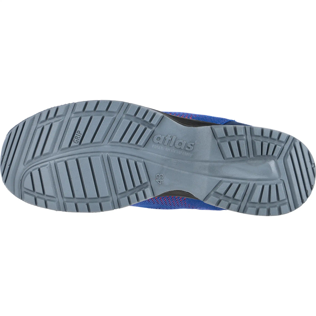 Atlas Damen GX 105 S1P Sicherheitshalbschuhe blau – blau
